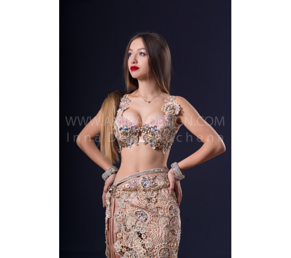 Professional bellydance costume (classic 213a)